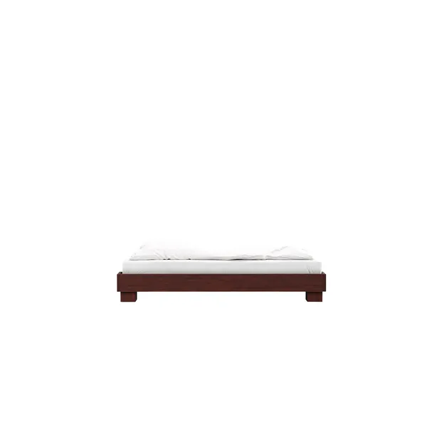 Cubico Bettgestell 160x200 Dunkel Amber