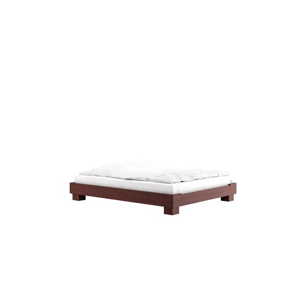 Cubico Bettgestell 150x200 Dunkel Amber
