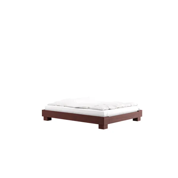 Cubico Bettgestell 160x200 Dunkel Amber