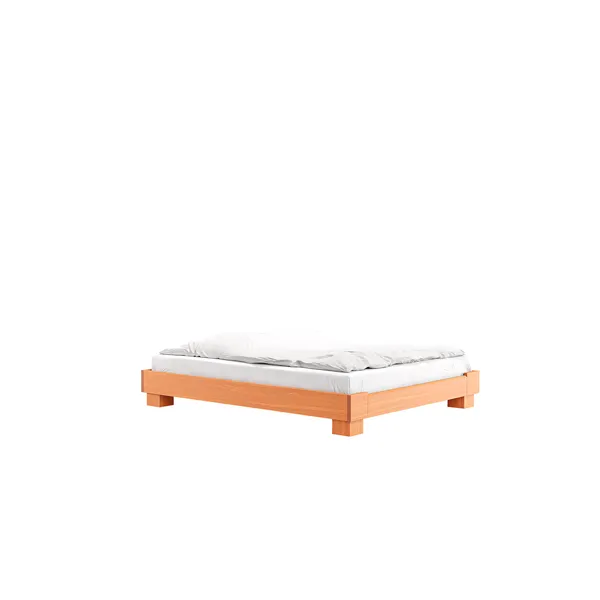 Cubico Rama Łóżka 200x200 Jasny Amber