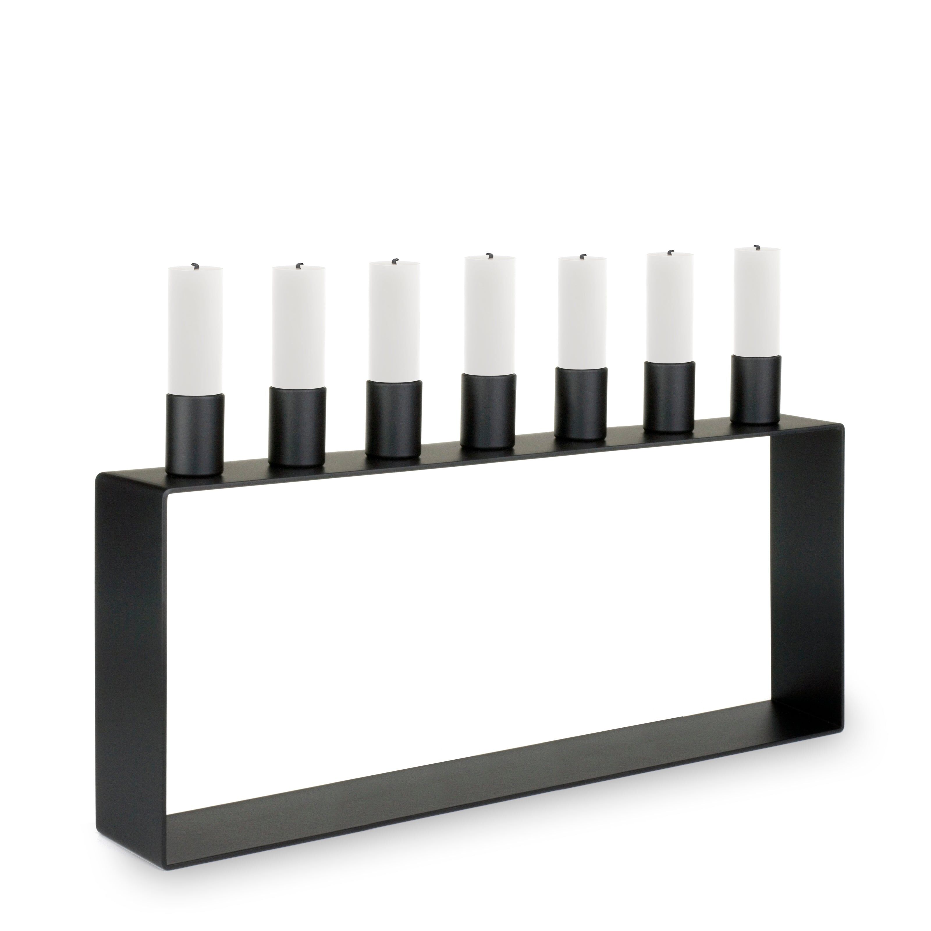 Frame 7 Lysestake Matte Svart