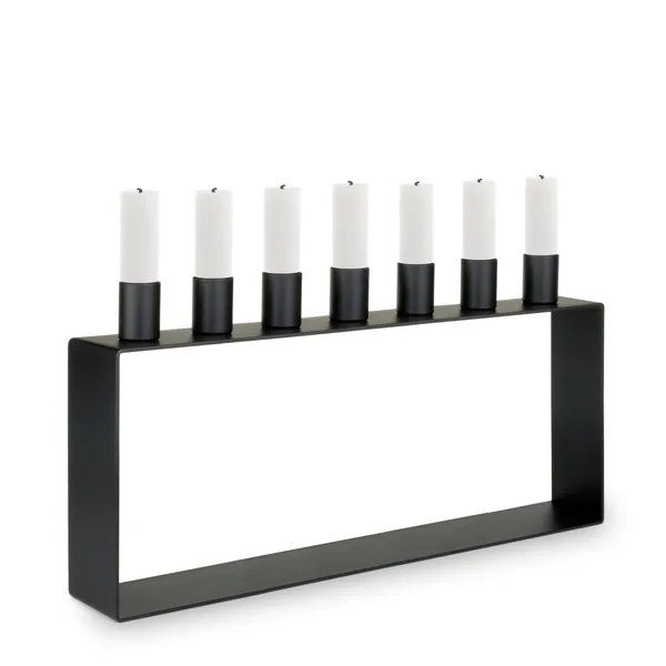 Frame 7 Candle Holder Matte Black