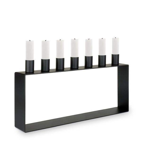 Frame 7 Candle Holder Matte Black