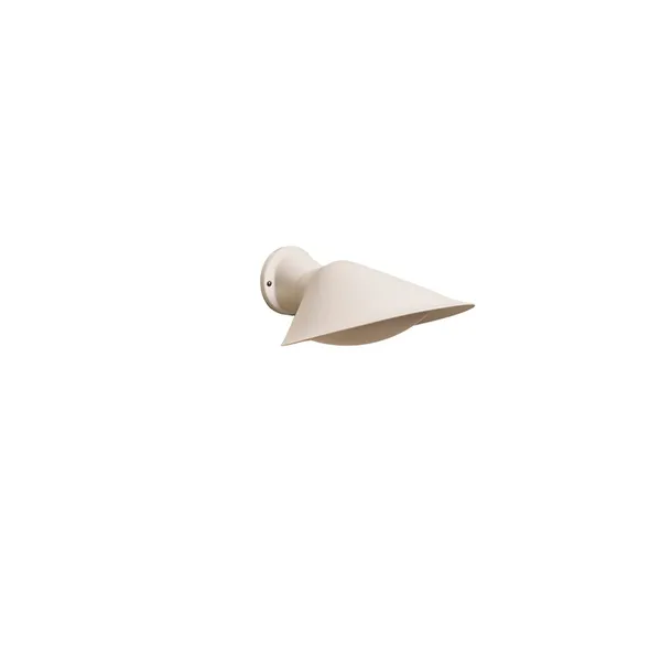Aplique de pared PLUME blanco mate/porcelana