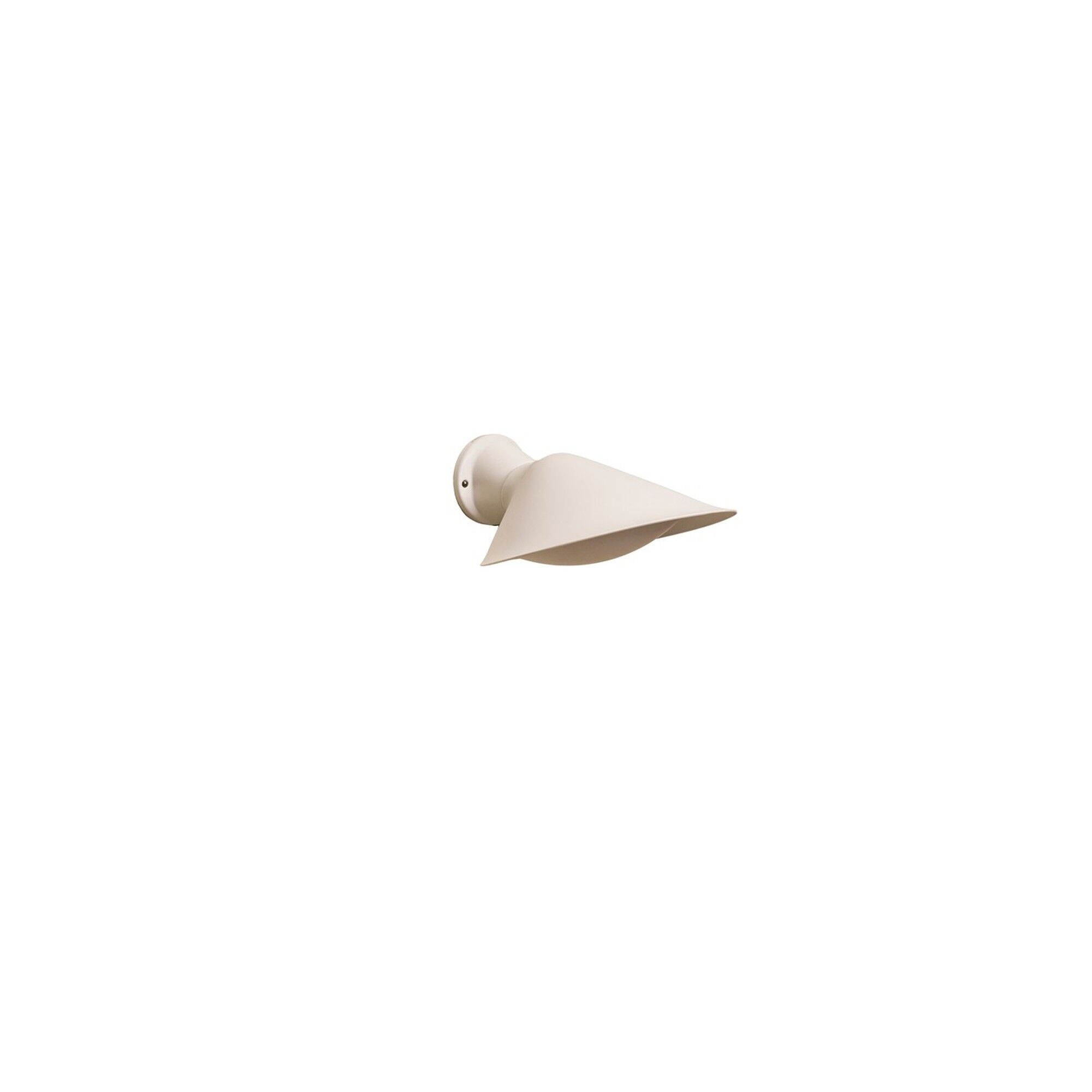 PLUME Vegglampe IP44 Matt hvit/porselen