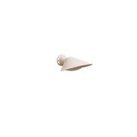 PLUME Væglampe Mat Hvid/Porcelæn IP44
