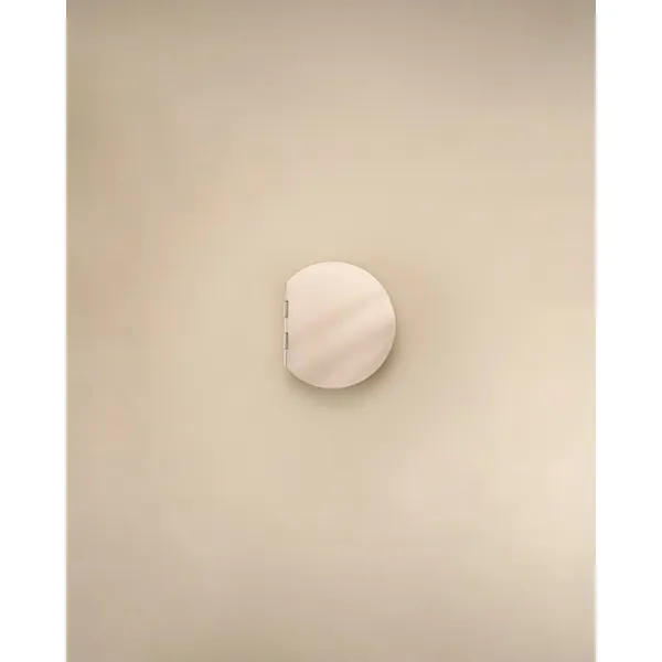 Poudrier Væglampe Nickel
