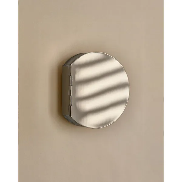 Poudrier Væglampe Nickel