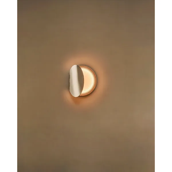 Poudrier Væglampe Nickel