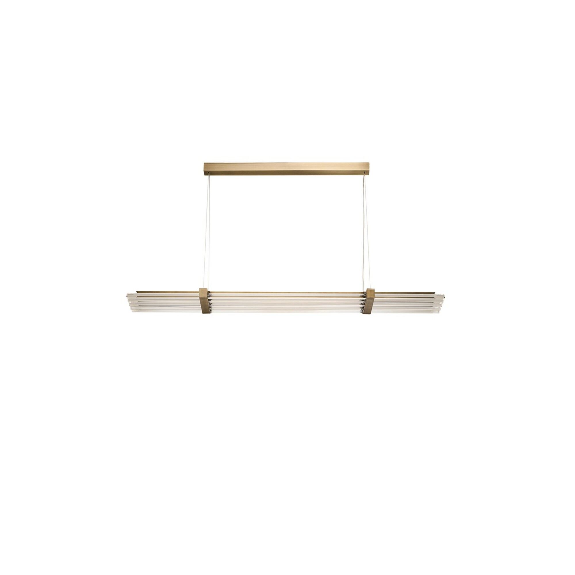 Seagull Taklampe L160 Antikk Bronse
