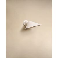 PLUME Væglampe Mat Hvid/Porcelæn IP44