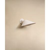 PLUME Væglampe Mat Hvid/Porcelæn