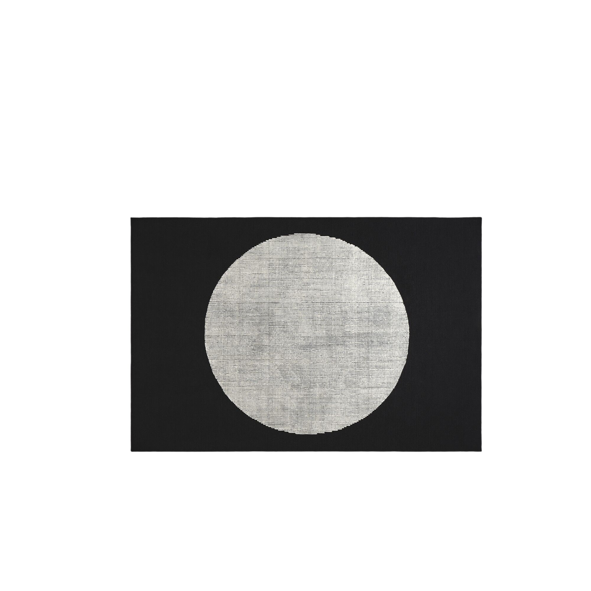 Disc Rug 170x240 svart
