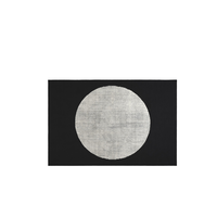 Disc Rug 170x240 Black