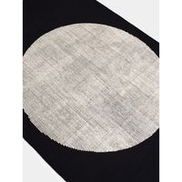 Disc Rug 200x300 Black