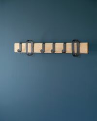 Fluke Coat Rack Large Natural Oak