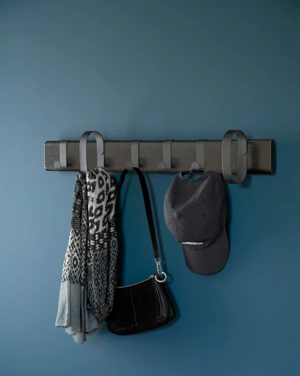 Fluke Coat Rack Large Black Oak