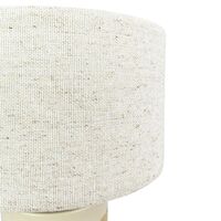 Mellow LED-tafellamp van travertin