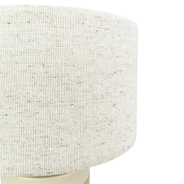 Mellow LED-tafellamp van travertin