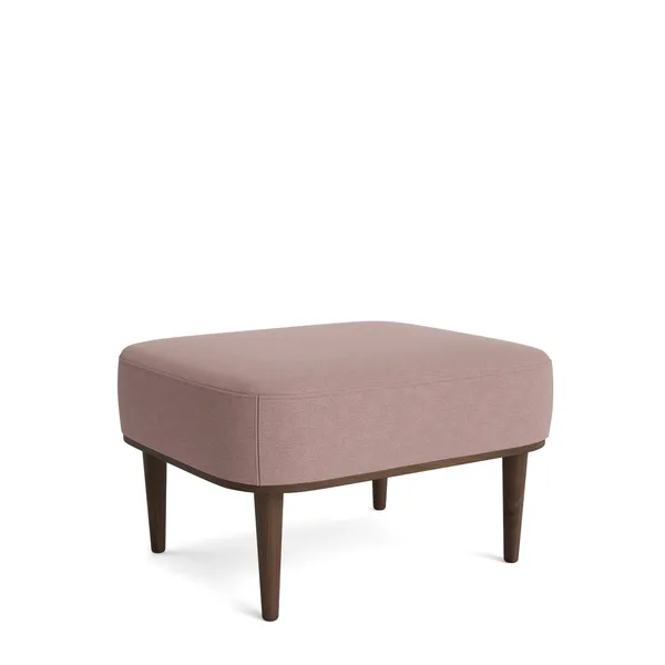 Serena Pufa Dąb Ciemny/Dusty Rose