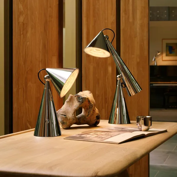 Pose Portable Lamp Silver