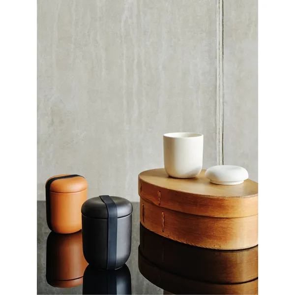 Scent Earth Kerze Medium Braun