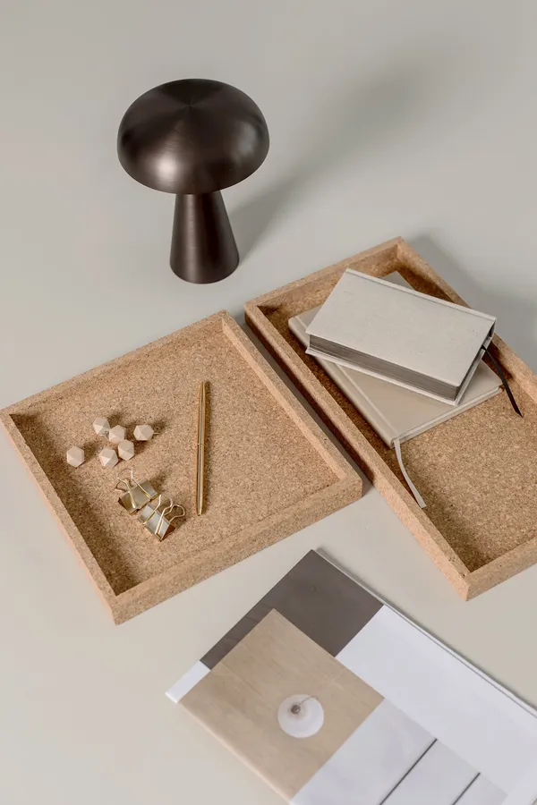 Cork Tray Square Natural Cork