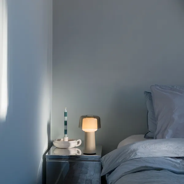 Revolve Portable Lamp Sandy Clay