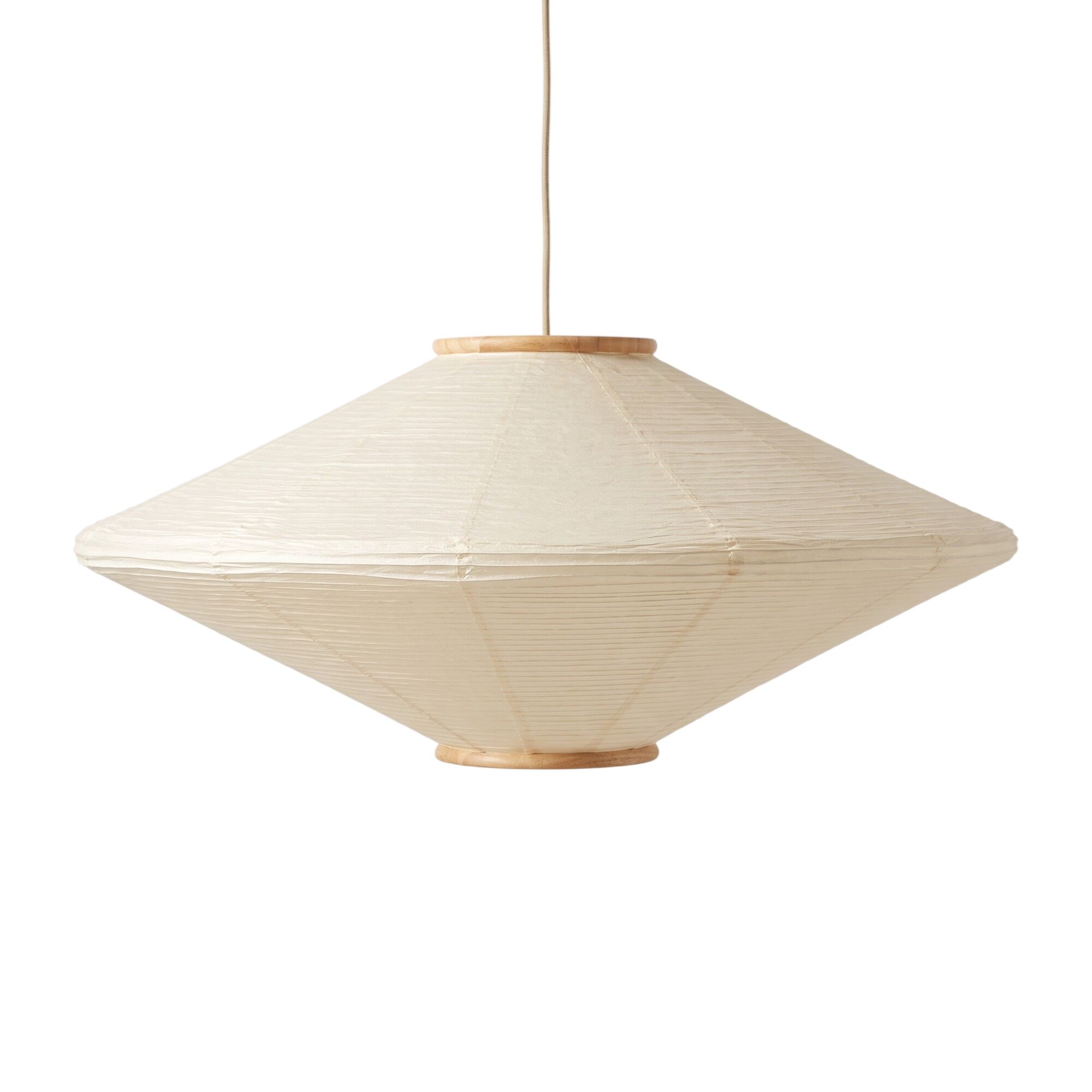 Mori Diamond Pendel Ø65 eik/off-white