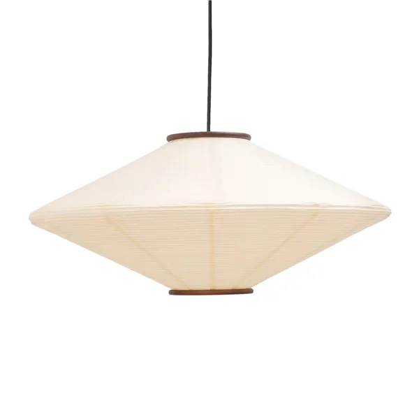Mori Diamond Pendel Ø65 Valnød/Off-white