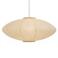 Mori Oval Pendel Ø52 Eg/Off-white