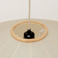 Mori Oval Pendel Ø52 Eg/Off-white