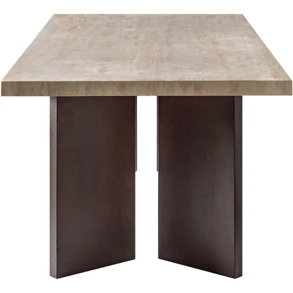 Eden Coffee Table Smoked Oak/Travertine