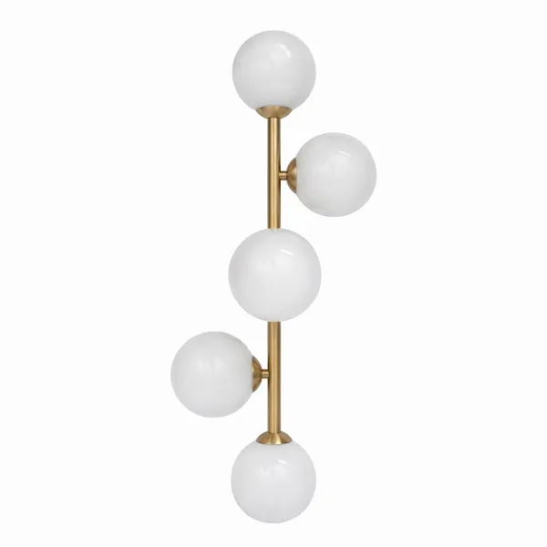 Stringball 5 Wall/Ceiling Brass