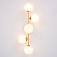 Stringball 5 Wall/Ceiling Brass