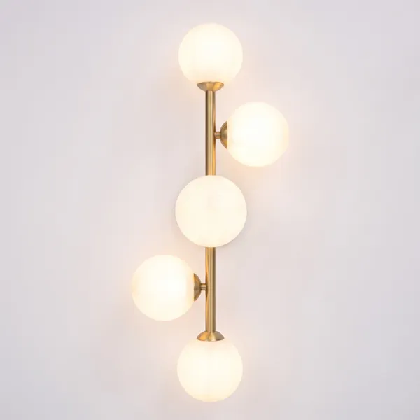 Stringball 5 Wall/Ceiling Brass