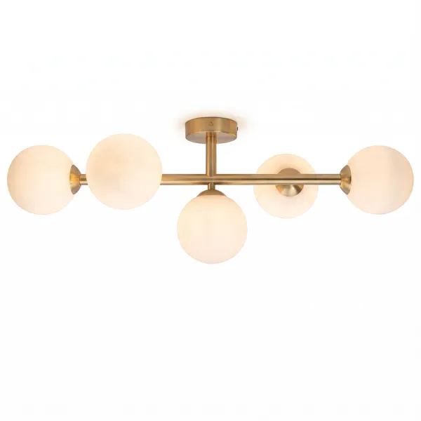 Stringball 5 Wall/Ceiling Brass