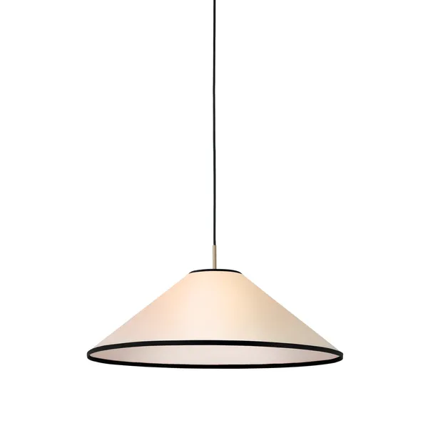 Tafta Cone Pendel Ø65 Sort/Off-white