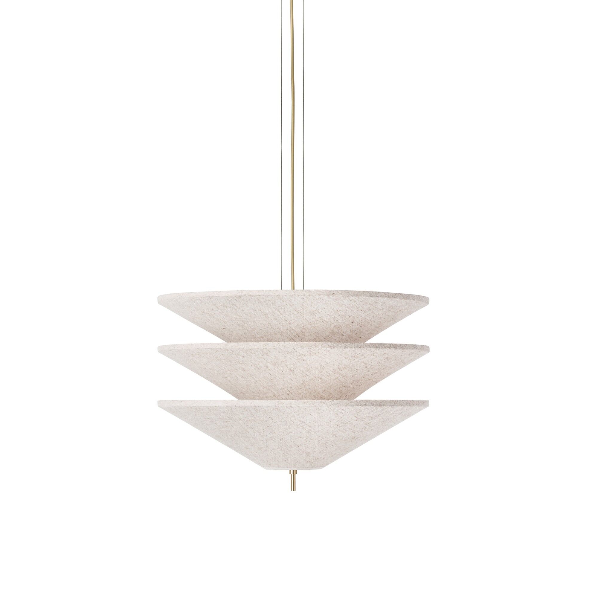 Tafta Layer Pendant Ø52 Natural