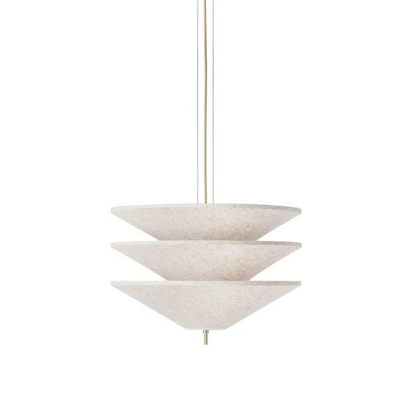 Tafta Layer Pendant Ø52 Natural