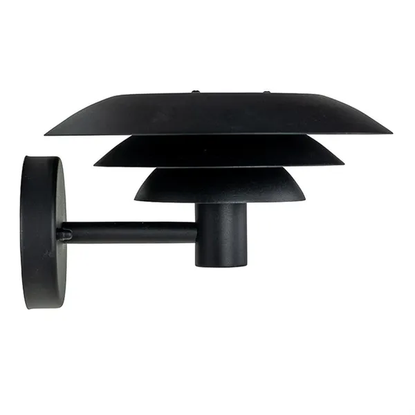 DL25 Outdoor Wall Lamp Black