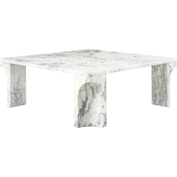 Doric Coffee Table 80x80 cm Stormy Gray