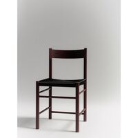 F-Chair Dining Chair Burgundy Lacquer/Black
