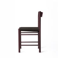 F-Chair Dining Chair Burgundy Lacquer/Black