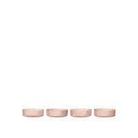 Ripple Ensemble de 4 bols de service Blush