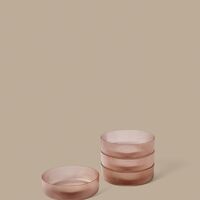 Ripple Ensemble de 4 bols de service Blush
