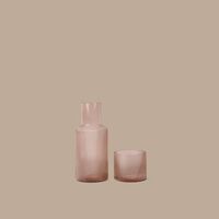 Ripple Small Carafe Set Blush