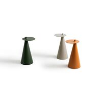 Fez Bijzettafel Rond Warm Amber