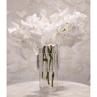Press Vase Medium Clear