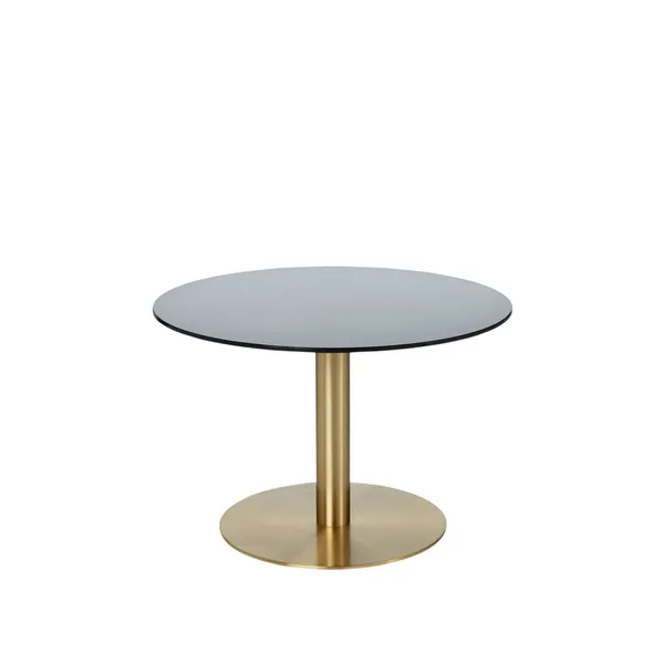 Flash Side Table Round Brass